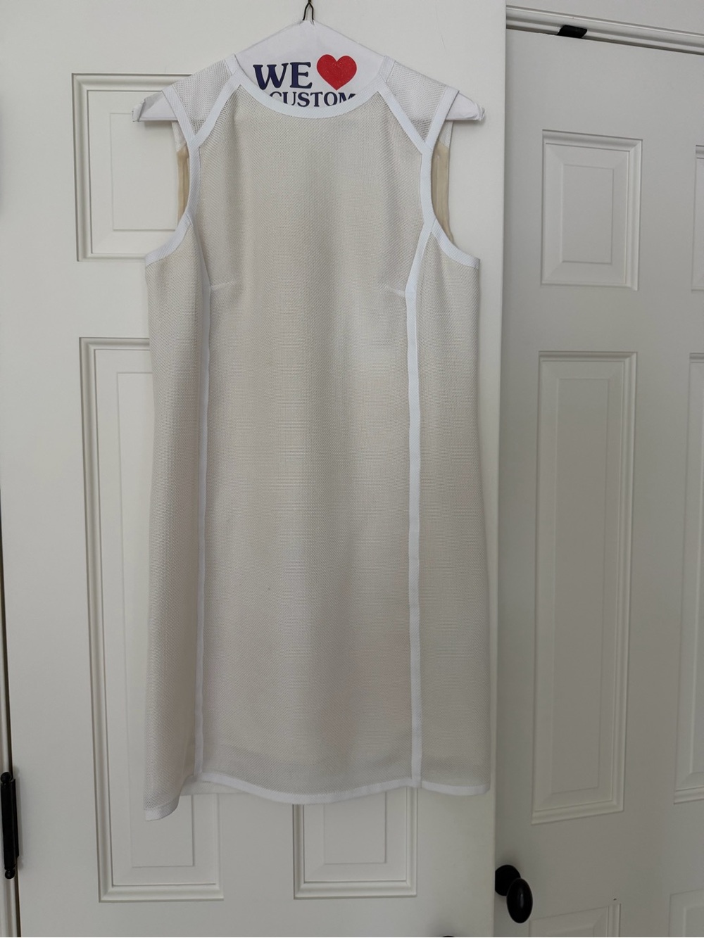 Ralph Lauren Sleeveless White Shift Dress - Size 4